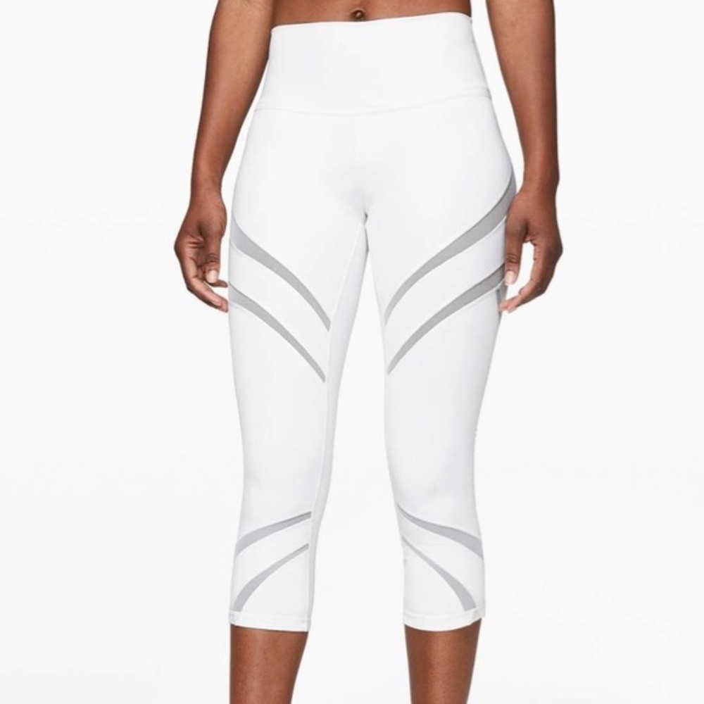 Lululemon Wunder Under High-Rise Crop 21" *Mesh